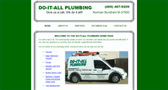 Desktop Screenshot of doitallplumbing.us