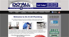 Desktop Screenshot of doitallplumbing.com