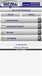 Mobile Screenshot of doitallplumbing.com